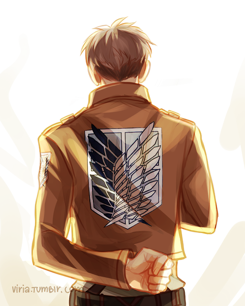 elizaethian:  So this is Viria’s Attack on Titan fan art.  ISN’T IT FUCKING AMAZING????  Go look at more of her art!  