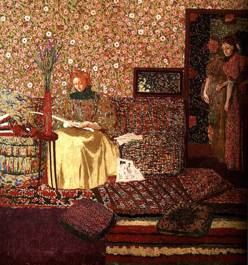 bofransson:  La Lectrice, 1896 Edouard Vuillard