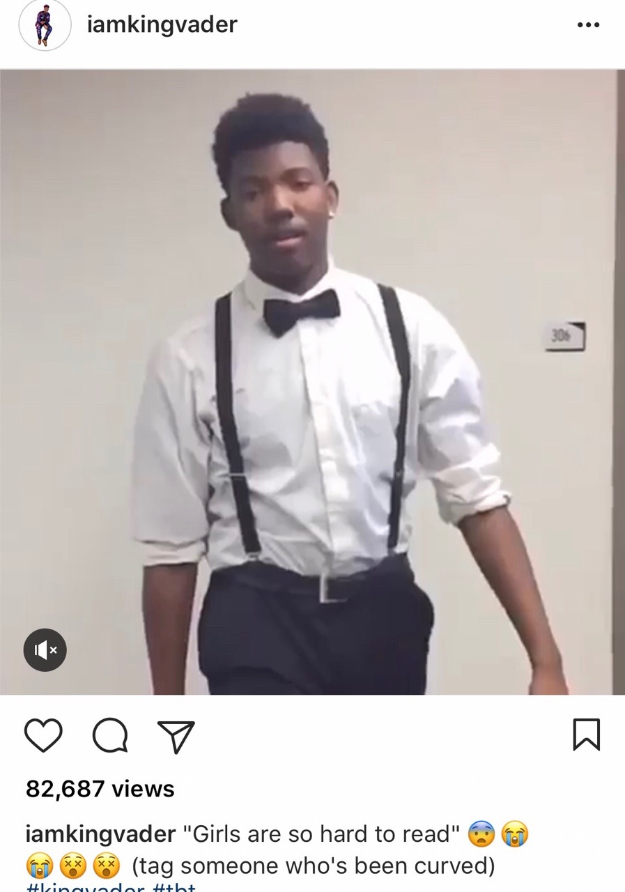 queenofshadenudez:  Instagram Comedian: KingVader ☠️