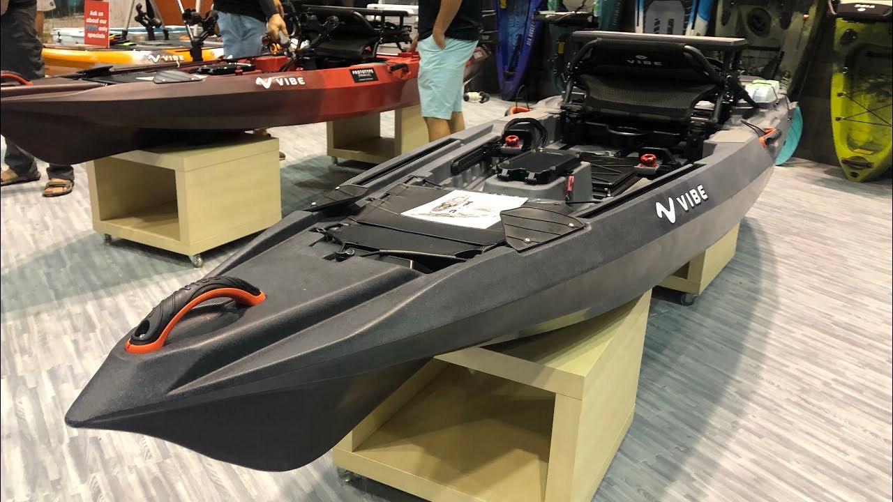 HydraYak Kayak Fishing — 2019 Vibe Shearwater 125 Pedal Paddle Jet