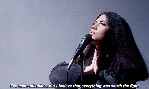 fymarinaandthediamonds: LIES (2012) x FORGET (2015)