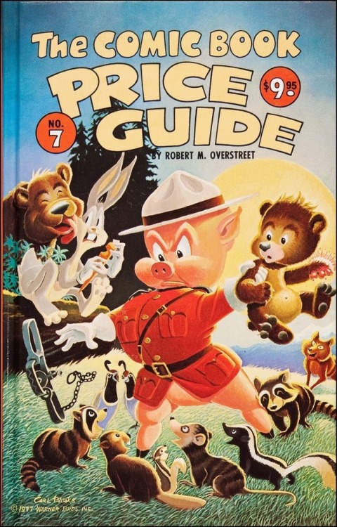 The Comic Book Price Guide (1977), with cover art by Carl Barks.I’ve always wanted to see a Carl Bar