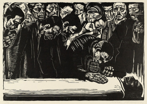 Käthe Kollwitz (1867-1945), ‘In Memoriam Karl Liebknecht’ (Gedenkblatt für Karl Liebknec