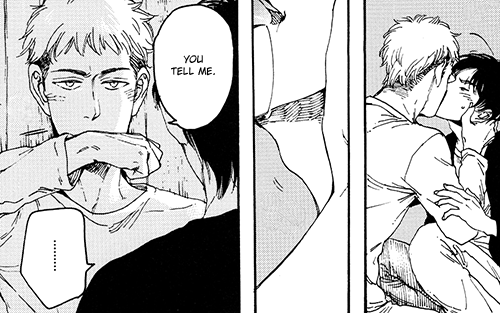Edi's reading yaoi
