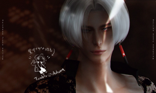 ashwwa:ASHwwa_Kurokawa Izana earring [ @zaozzaa  hair part here ] terms of useKurokawa Izana earring