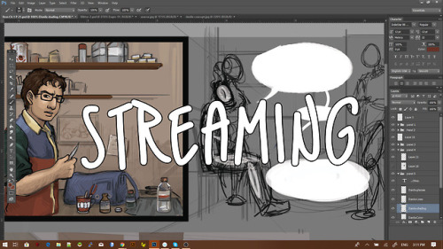 I’m streamin’ and working on IkonHere is LE LINK, go watch it 