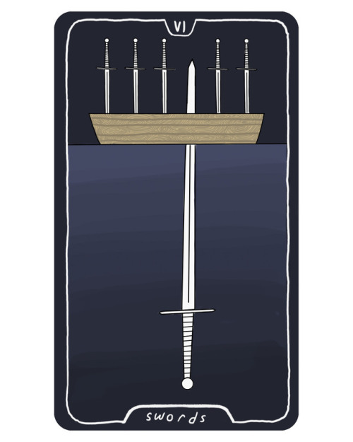 Three and Six of Swords