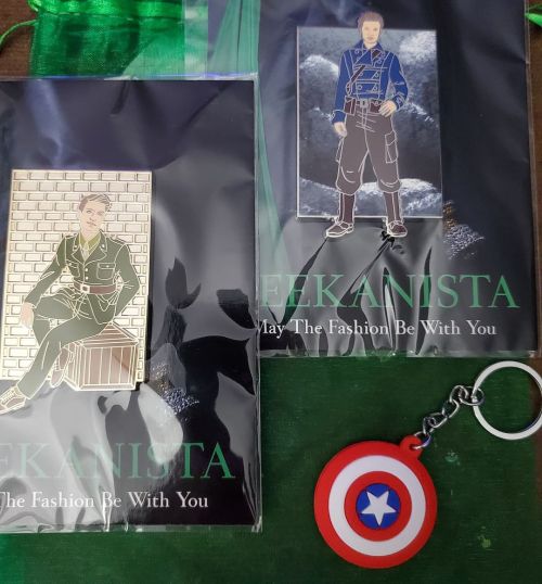Stunning second wave of @geekanista5 #buckypins ! I have a real soft spot for WWII Bucky, and there 