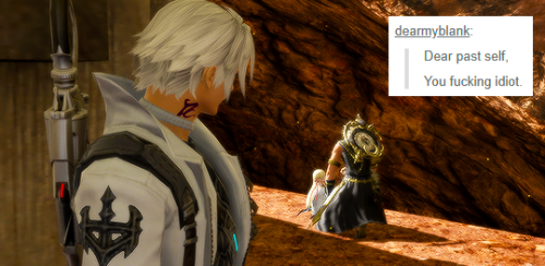 vaniccio:thancred + text posts