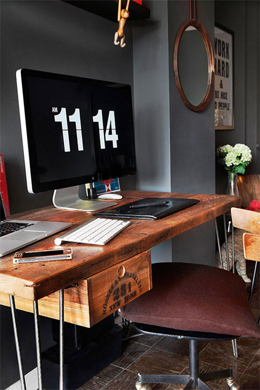 myidealhome:  unique desk (via desire to inspire)   