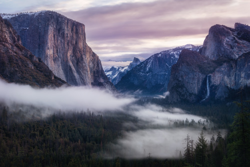 Tunnel View, Yosemite Valley.