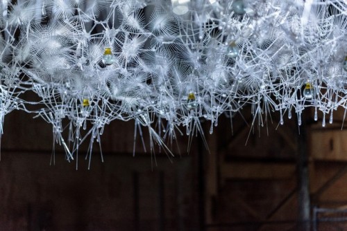 archatlas:Artist Philip Beesley Merges Chemistry, Artificial Intelligence, and Interactivity to Crea