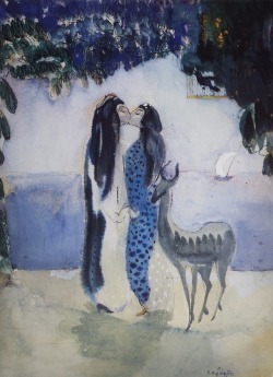 oldpaintings: Love. Fairy-tale, 1906 by Martiros