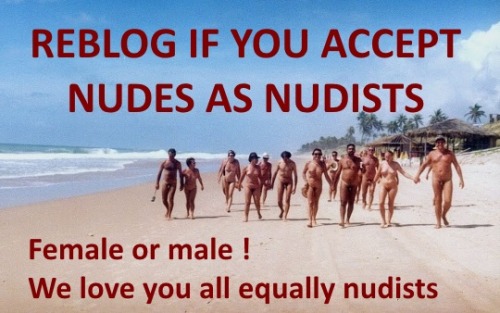 gotoanudebeach:  bareattitude:  new2bnude:  iheartnudism:  Yesss…just DON’T MAKE THEM SEXUAL if they’re not!!! I HATE seeing sexual tags about body parts on a photo of a nudist enjoying the freedom of wearing their birthday suit…  Couldn’t agree