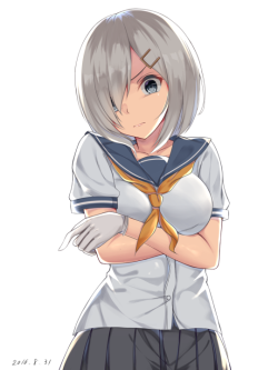 admiral-sayas-lovely-fleet: Hamakaze  (Original