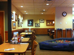 reallylameblog:  dennys:  welcome to dencon, on your birthday you get an extra hour in the pit.  Dennys please