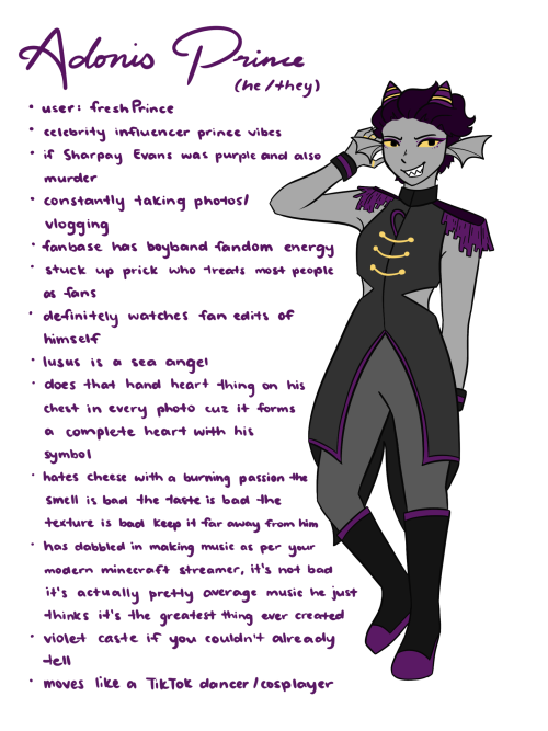 My OC From A Homestuck Campaign That Im In!!