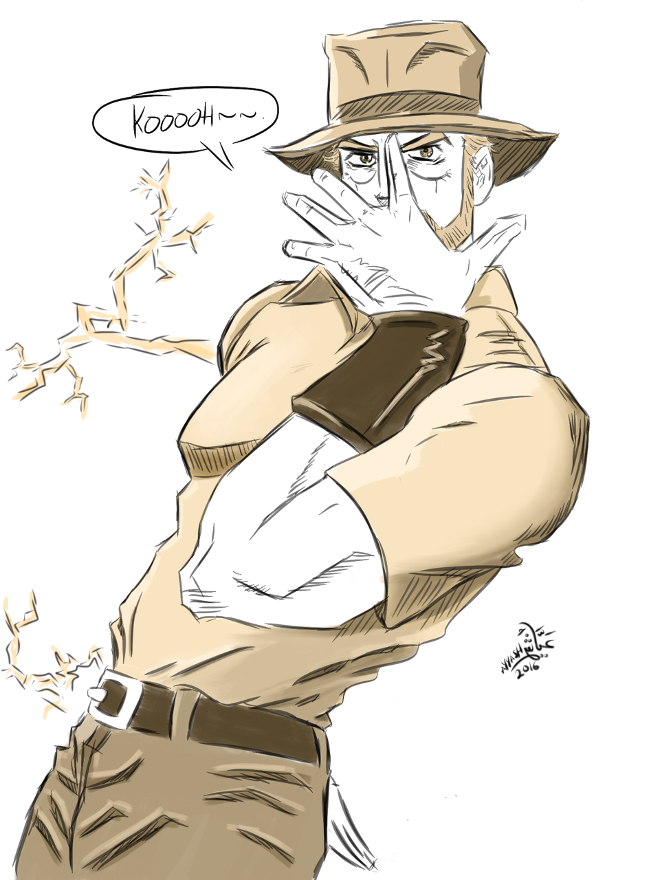 Shy's Shitty JoJo Sideblog — jojosphere: Old Man still got it! *poses*