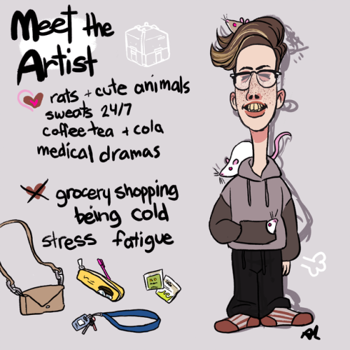 @dewpud told me to do a meet the artist