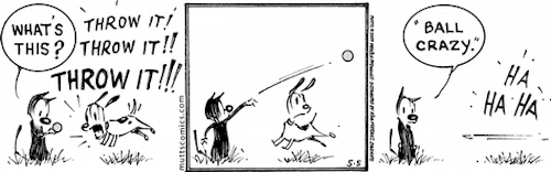 muttscomicsofficial:    Well go on then. - Classic MUTTS  Come find us on:   Our Site  |   Facebook  |   Twitter  |   Instagram  |   Pinterest  |   Google+  