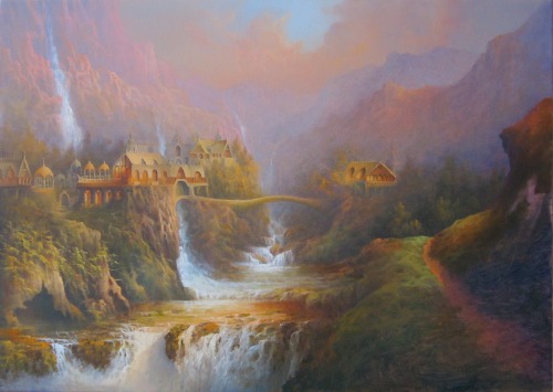 elvenforestworld: The Tolkien Inspired Art of Joe Gilronan