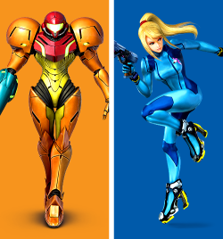 michellechang:  Samus → Zero Suit Samus