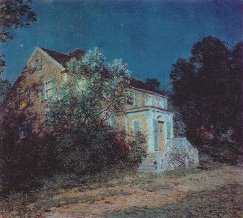 White Lilacs, 1912, Willard Metcalfwww.wikiart.org/en/willard-metcalf/white-lilacs