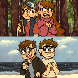 sambrott:Both generations of the Mystery Twins!