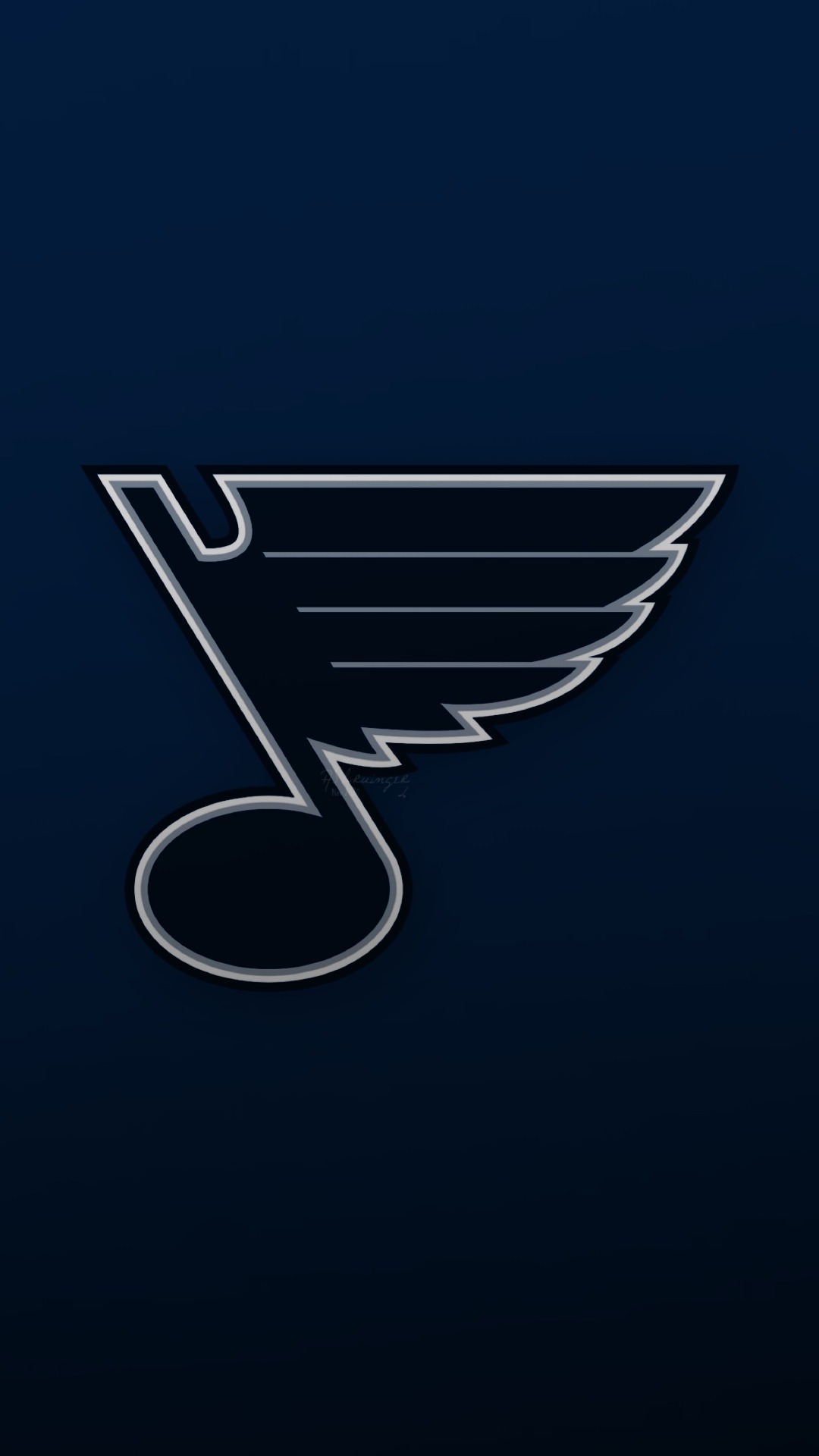 Where Hockey Meets Art — wallpapers • st. louis blues logo + dark  Requested