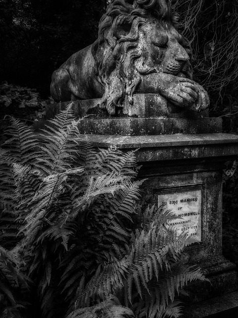 taphophilia:  Highgate Cemetery 44 by Alan E Taylor on Flickr. 