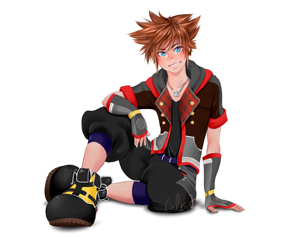 suckmyicelandick:  I’VE BEEN VERY EXCITED ABOUT NEW KH3 TRAILER SO I DREW THIS