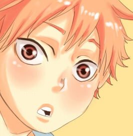 nobu-shi-deactivated20150705:  Hinata Shouyou: manga moments of cuteness.  