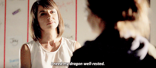 weytani:Quinn calling Rachel her “dragon” - requested by anonymous.bonus constance being kingsgold o