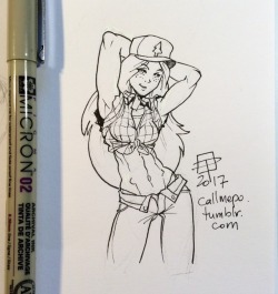 chillguydraws: callmepo: Buff Wendy… because she *is* from of a family of lumberjacks.  Woah  &lt;3