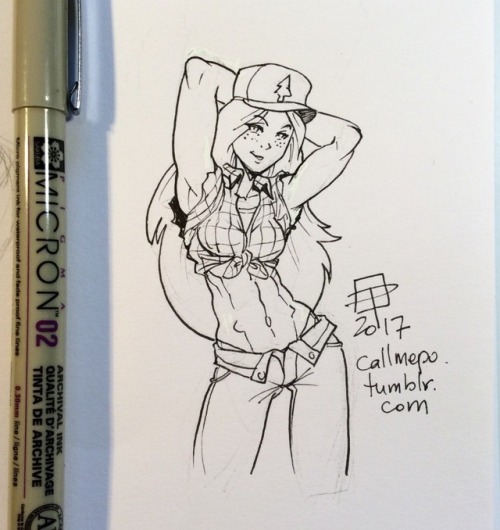 chillguydraws: callmepo: Buff Wendy… because she *is* from of a family of lumberjacks.  Woah  <3