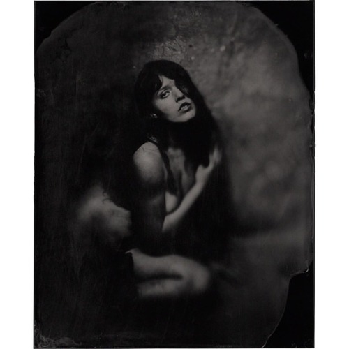 jameswigger - With @queen_dandelion 8x10 plexitype#wetplate...