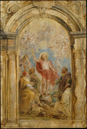 The Glorification of the Eucharist, Peter Paul Rubens, ca. 1630–32, European PaintingsBequest 