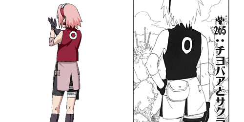 strawberrycreampiefluff:  of-cherryblossoms:  I’m going to call this photoset “Studio Pierrot, what is your problem?”. Inspired by this, this and this.   Sakura is A LOT hotter in the Manga. 