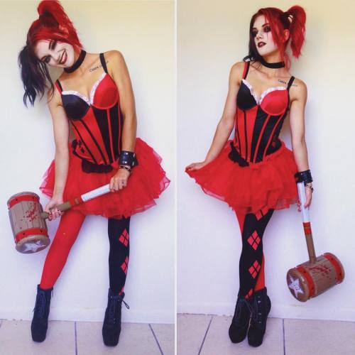 cosplay-and-costumes:   My Harley Quinn Cosplays (@GiannaIsHarleyQuinn) Full album: imgur.com