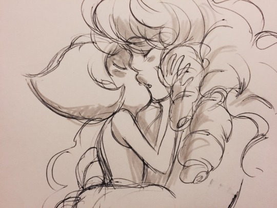 bevsi:    milksweetqueen replied to your post: hey omg you guys should do that thing … Pearl x rose quartz + french kiss Omg I’m sorry I’m sorry ;^; i am a beacon of sin… 