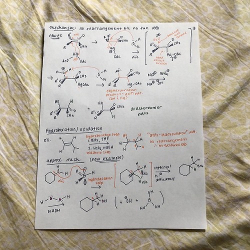 cyclicstudies: Organic Chemistry: Electrophilic Additions to AlkenesHey all! I wanted to put togethe