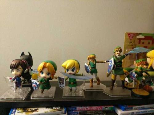 I have too many figures and not enough space for them. I wish I had shelves just for them now instea