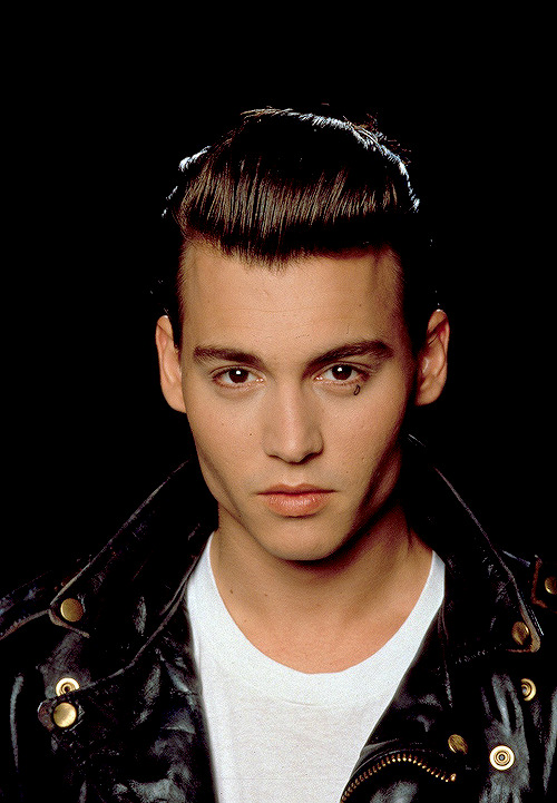 vintagegal:  Johnny Depp in publicity photos for John Waters’ Cry-Baby (1990) 