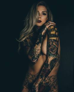 womenwithink:  @missmadisonskye by @thisiseames #womenwithink #womenwithtattoos #modelswithink #modelswithtattoos #art #altgirls #altmodels #armtattoo #chestpiece #thightattoo #girlswithink #girlswithtattoos #ink #inked #inkedgirls #inkedmodel #inkedwomen