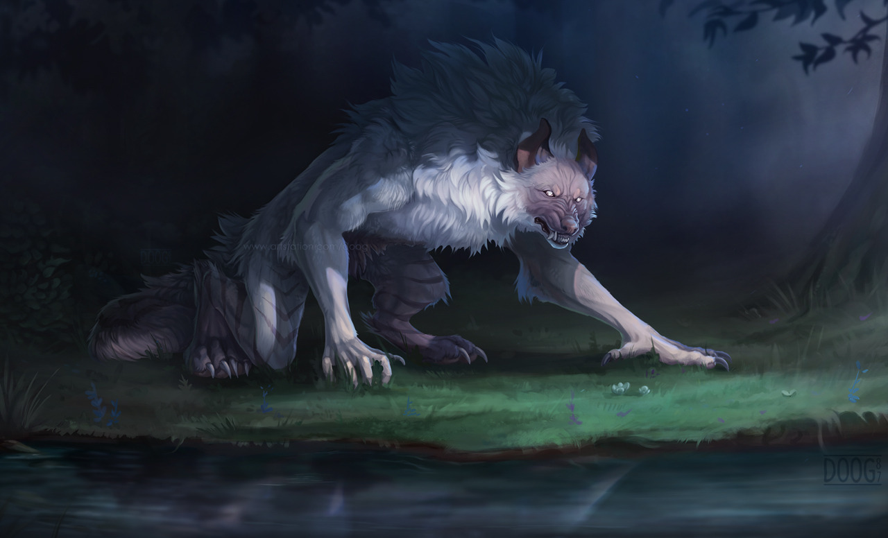 Doog's art — Small fanart of The Wolf Among Us – Jersey Devil.