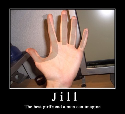 ipostfun:the best girlfriend jillLOL