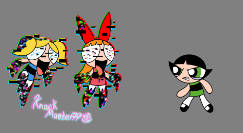 FNF Pibby Powerpuff Glitch (concept idea) redraw