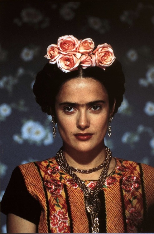 Salma Hayek as Frida Khalo in Frida directed by Julie Taymor, 2002