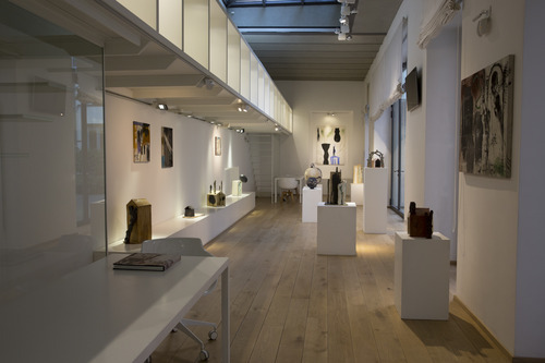Arcangelo ceramics exhibition at Officine Saffi