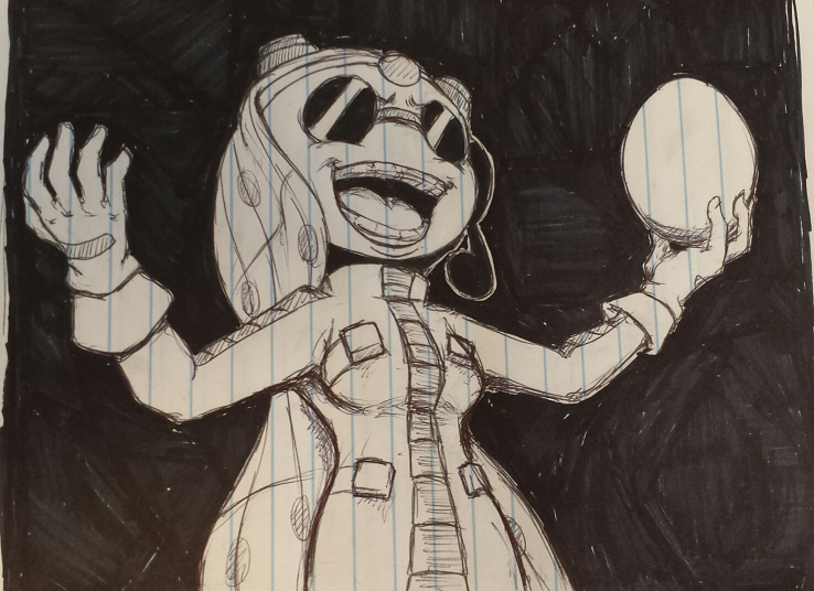zorofab:  I was bored at work and had a lot of free time to kill, so I doodled up